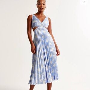 Abercrombie & Fitch Giselle Pleated Dress